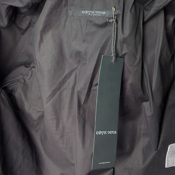 Odyn Vovk Men's Leather Biker Moto Jacket USA M - Picture 10 of 14